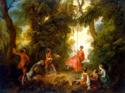 Schaukel von Nicolas Lancret