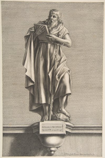 Der Prophet Elias von Nicolas Pitau