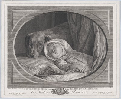Unschuld bewacht von Treue von Nicolas Ponce