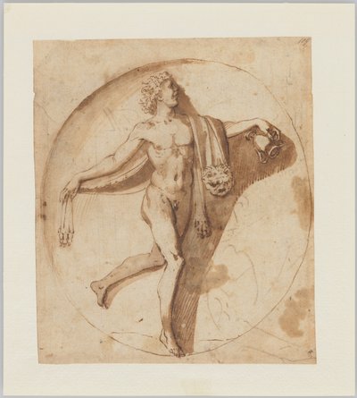 Tanzender Anhänger des Bacchus von Nicolas Poussin