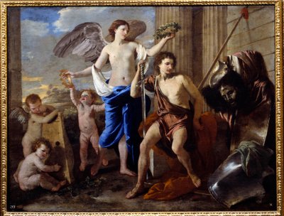 Davids Triumph von Nicolas Poussin