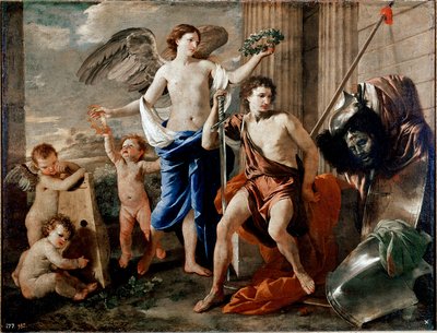 Davids Triumph von Nicolas Poussin