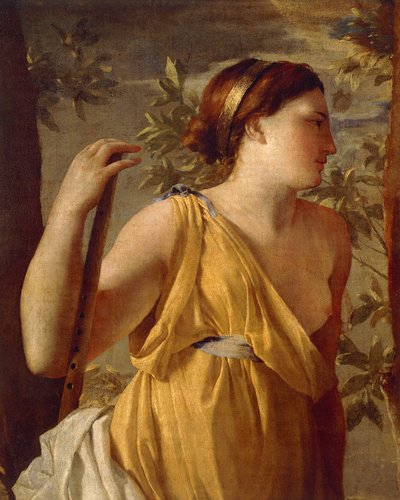 Inspiration des Dichters (Detail) um 1630 von Nicolas Poussin