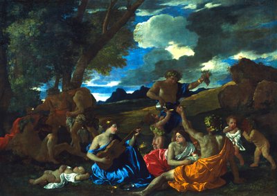Le Grand Bacchanal, 1627-1628 von Nicolas Poussin