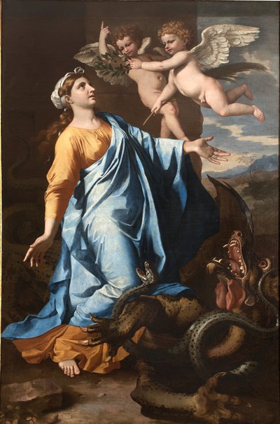 Heilige Margareta von Nicolas Poussin