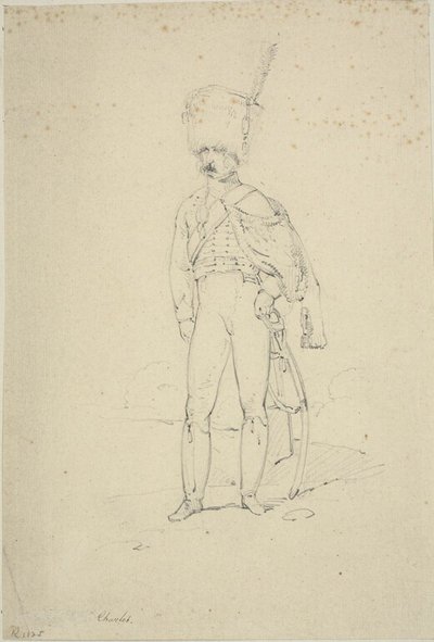 Stehender Husar von Nicolas Toussaint Charlet