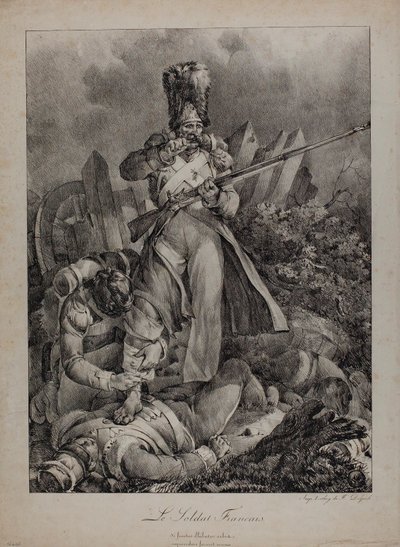 Der französische Soldat von Nicolas Toussaint Charlet