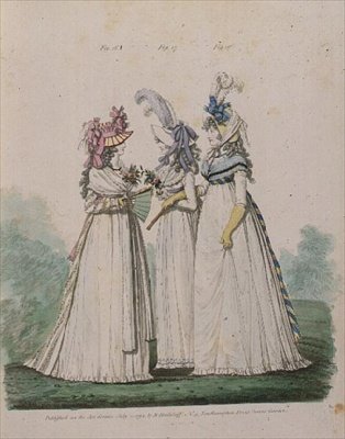 Morgenkleider, Figuren 16 von Nicolaus von Heideloff