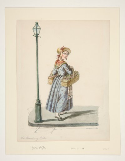 Das Erdbeermädchen von Nicolino Calyo