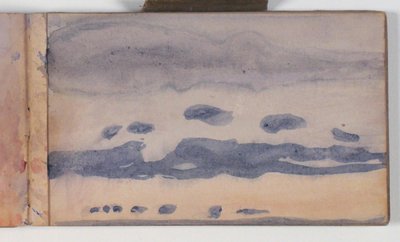 Wolkenstudie von Niels Larsen Stevns
