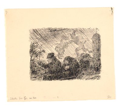 Illustration zu Den fundne skat von Niels Skovgaard