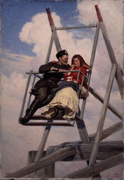 Auf der Schaukel, 1888 von Nikolai Aleksandrovich Yaroshenko