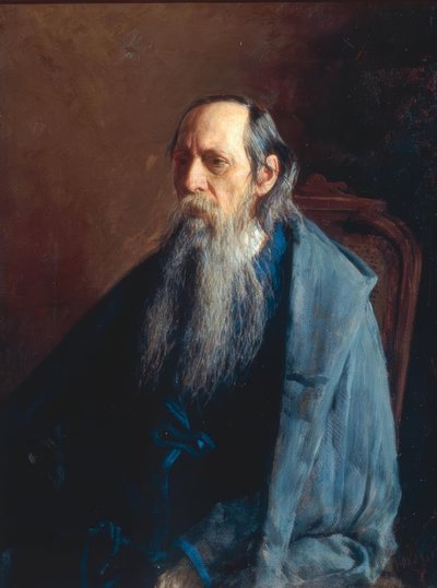 Michail E. Saltykow-Schtschedrin von Nikolai Alexandrowitsch Jaroschenko