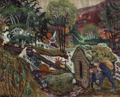 Kvennagongs Wasser von Nikolai Astrup