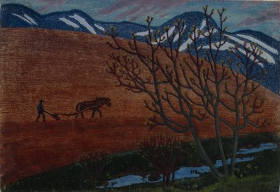 Der Pflüger von Nikolai Astrup