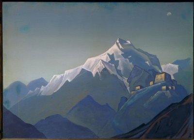 Tibet. Ein Kloster von Nikolai Konstantinowitsch Roerich