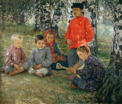 Virtuose, 1891 von Nikolai Petrovich Bogdanov Belsky
