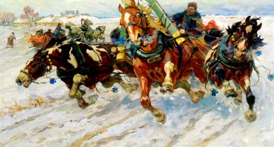 Troika von Nikolai Samokish