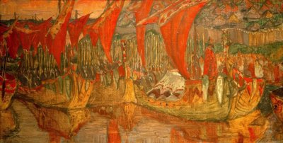 Wladimirs Reise nach Korsun von Nikolai Konstantinowitsch Roerich