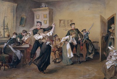 Tanz auf dem Dachboden von Nils Bergslien