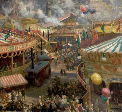 Nottingham Goose Fair von Noel Denholm Davis