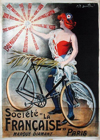 Plakat zur Werbung für die Firma 