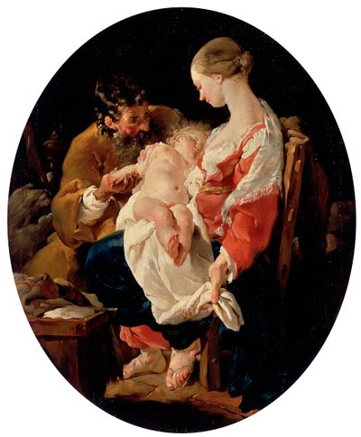 Die Heilige Familie von Noel Halle