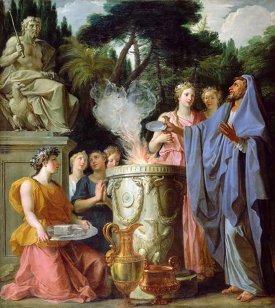 Opfer für Jupiter von Noël Coypel
