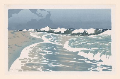 Brandung von O. Droegl (signed by artist)