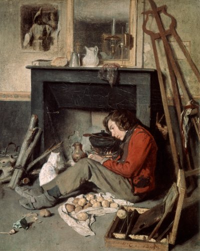 Atelierinterieur, 1845 von Octave Tassaert