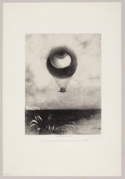 An Edgar Poe von Odilon Redon