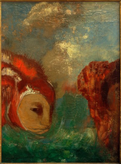 Angelika und der Drache von Odilon Redon