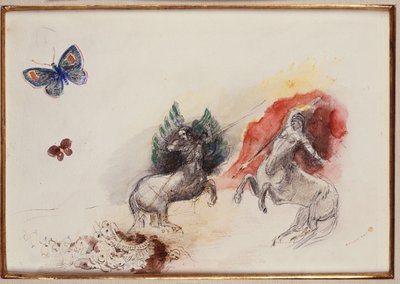 Schlacht der Kentauren von Odilon Redon