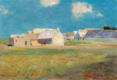 Bretonisches Dorf von Odilon Redon