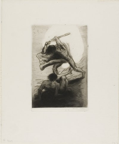Kain und Abel von Odilon Redon
