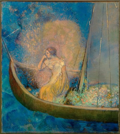 Die Barke von Odilon Redon