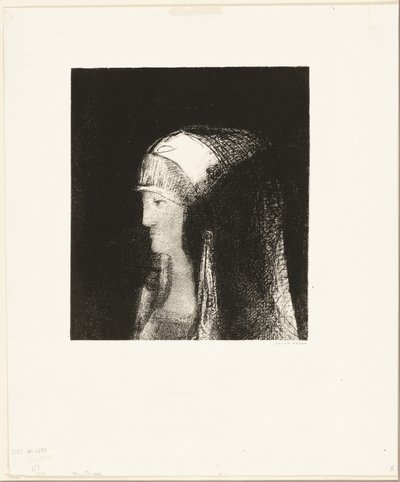 Druidin von Odilon Redon