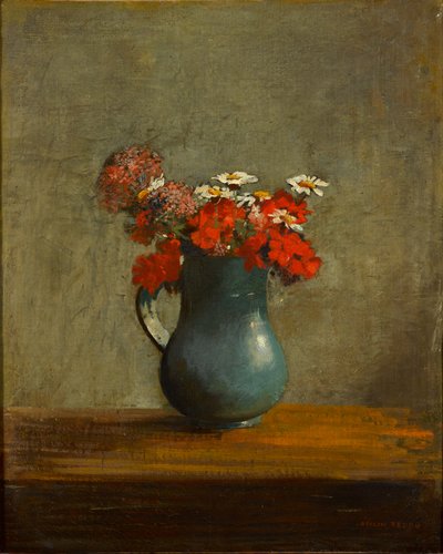 Blumen in einer Vase von Odilon Redon