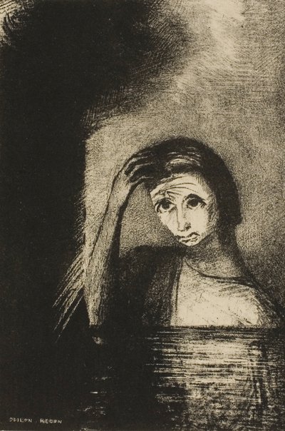 Frontispiz aus Emile Verhaerens Les Debacles von Odilon Redon