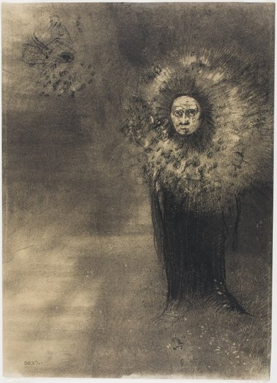 Menschliche Pflanze, ca. 1880 von Odilon Redon