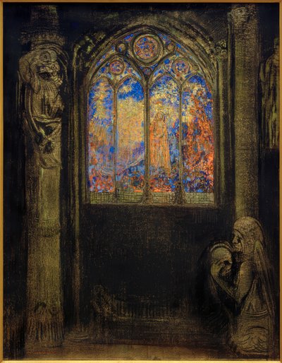 Kirchenfenster von Odilon Redon