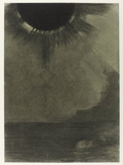 Der Ertrunkene von Odilon Redon