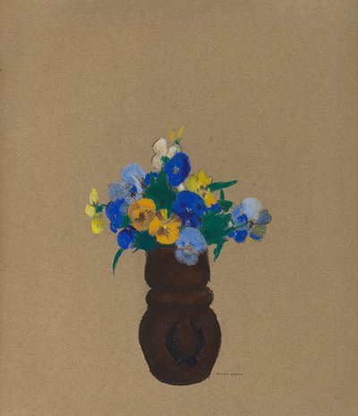 Stiefmütterchen von Odilon Redon