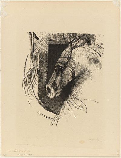Der Hengst von Odilon Redon