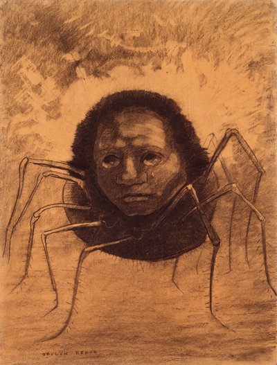 Die weinende Spinne von Odilon Redon