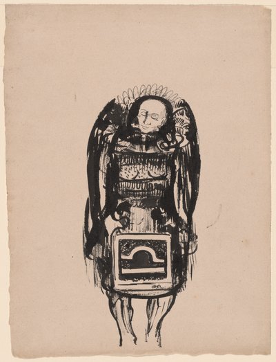 Der Teufel (Le Diable) von Odilon Redon