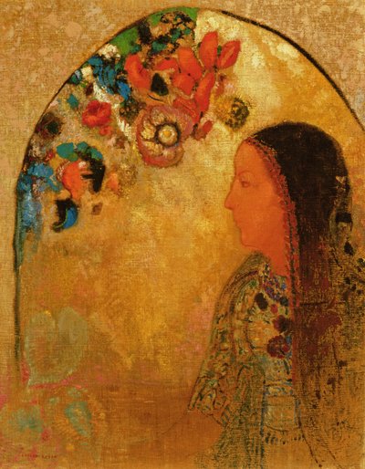 Das gotische Fenster von Odilon Redon