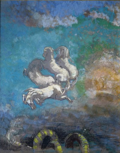 Der Wagen des Apollo von Odilon Redon