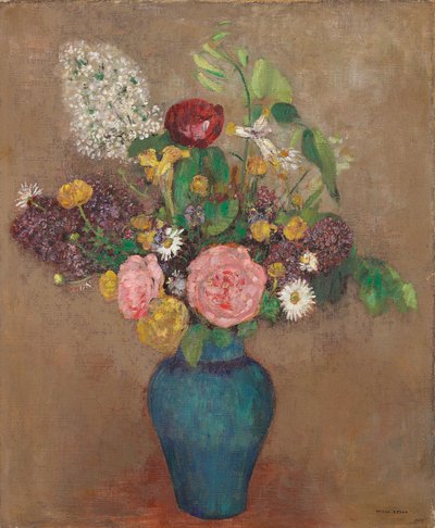 Vase mit Blumen von Odilon Redon