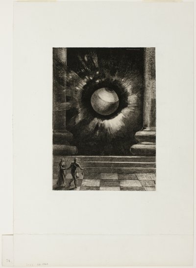 Vision, Platte acht aus In Dreams von Odilon Redon